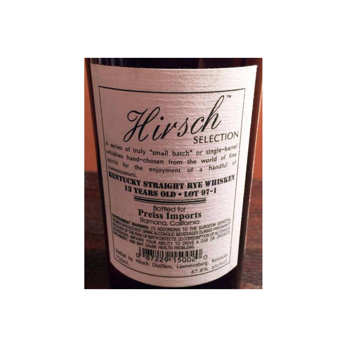 Hirsch Selection 13-year-old 2
