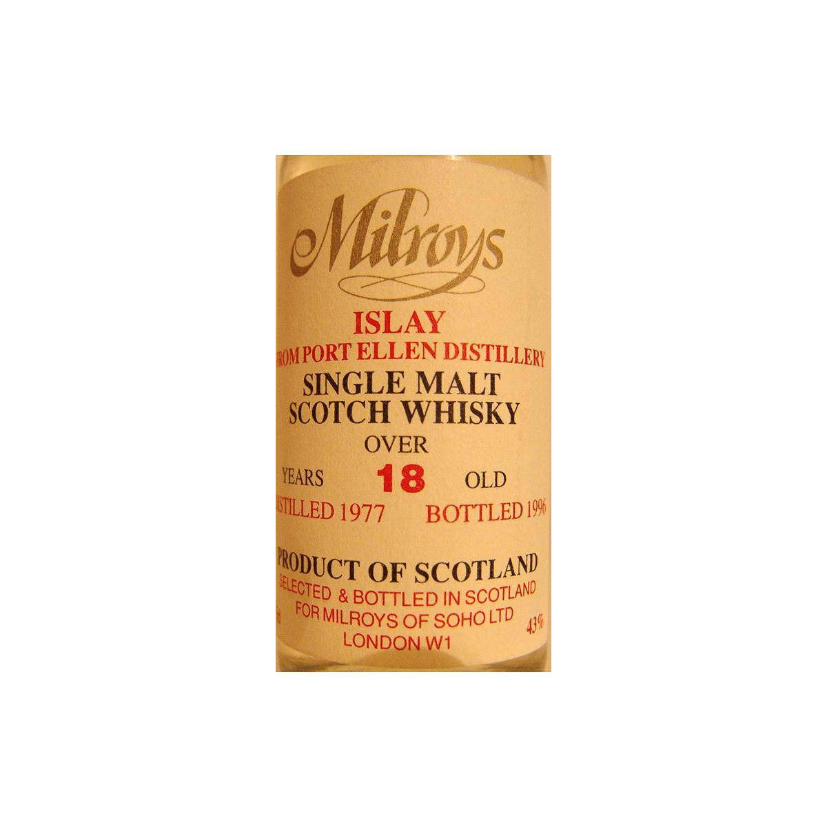 Port Ellen Miniature 1977 18 Years Single Malt Whisky 3