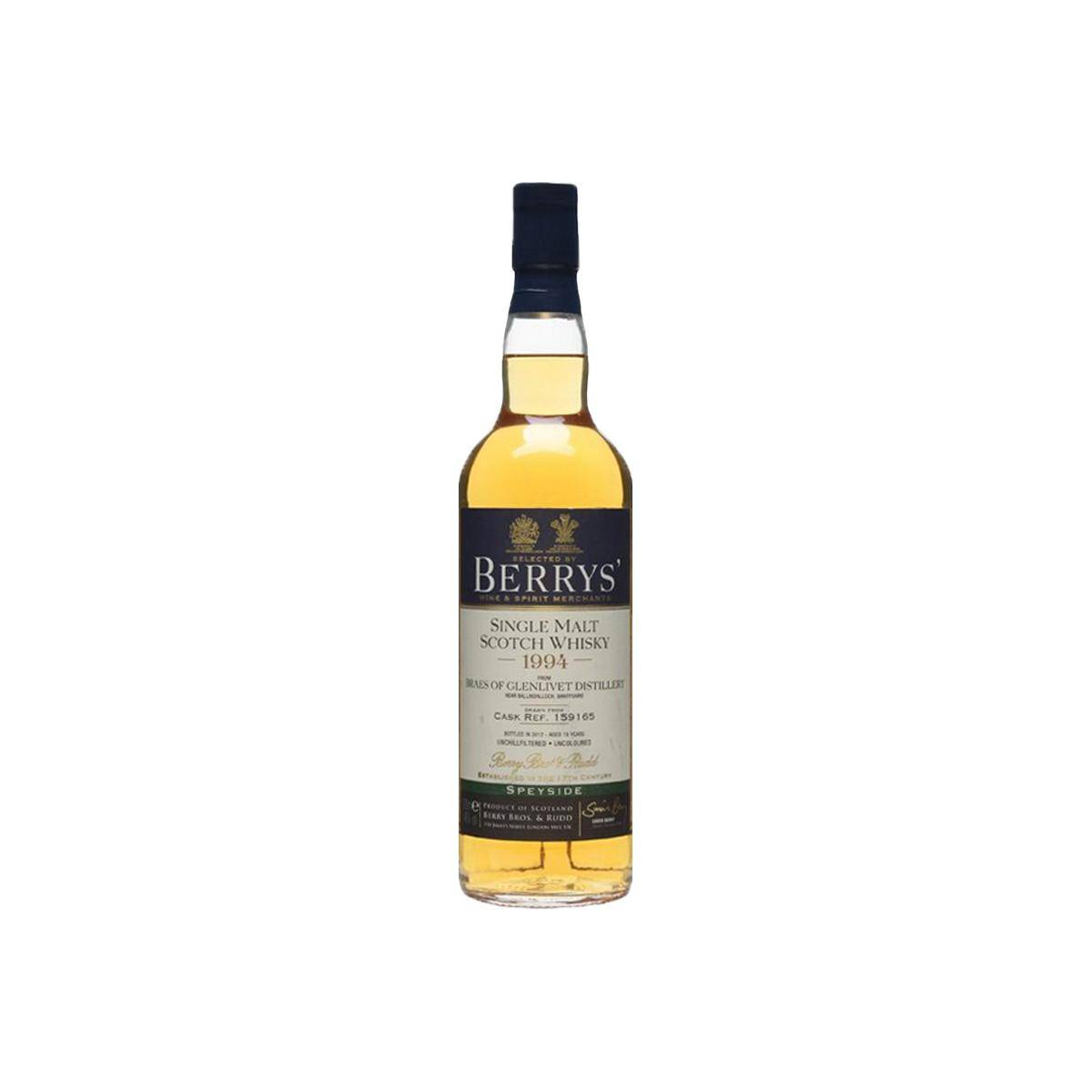 Berry Bros. & Rudd 1994 18 Years Single Malt Whisky