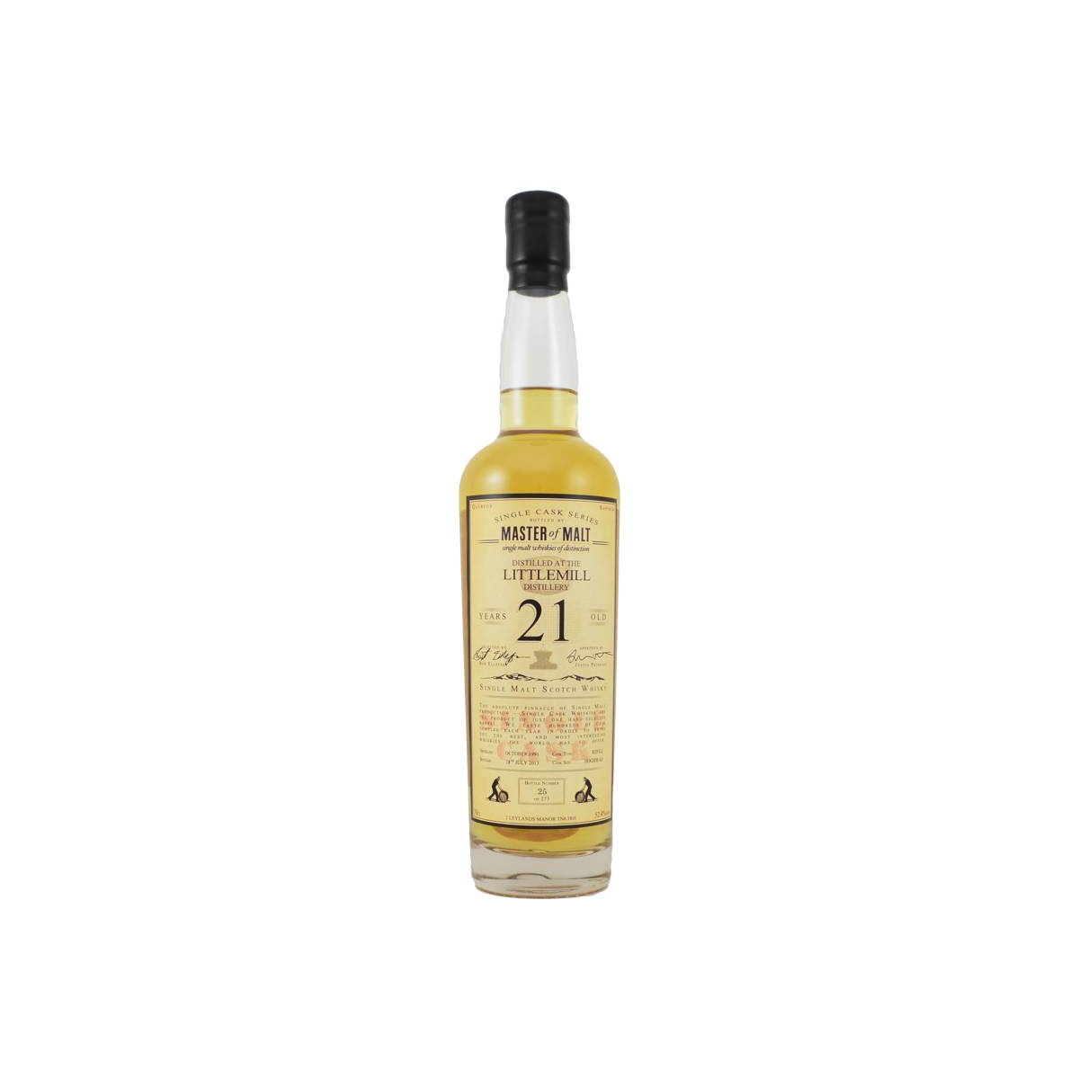 Littlemill Single Cask 1991 21 Years Single Malt Whisky