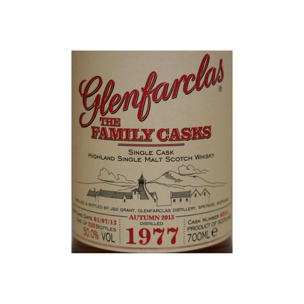Glenfarclas 1977 35 Years Single Malt Whisky 2