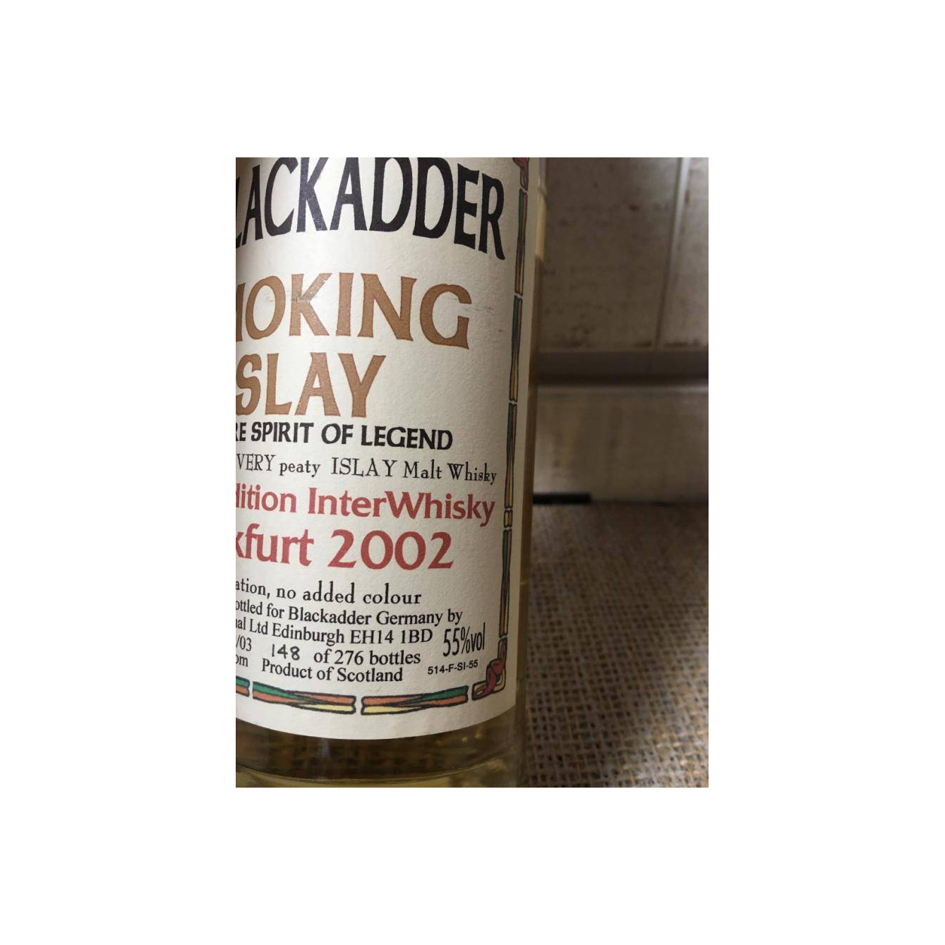Blackadder Single Malt Whisky 3