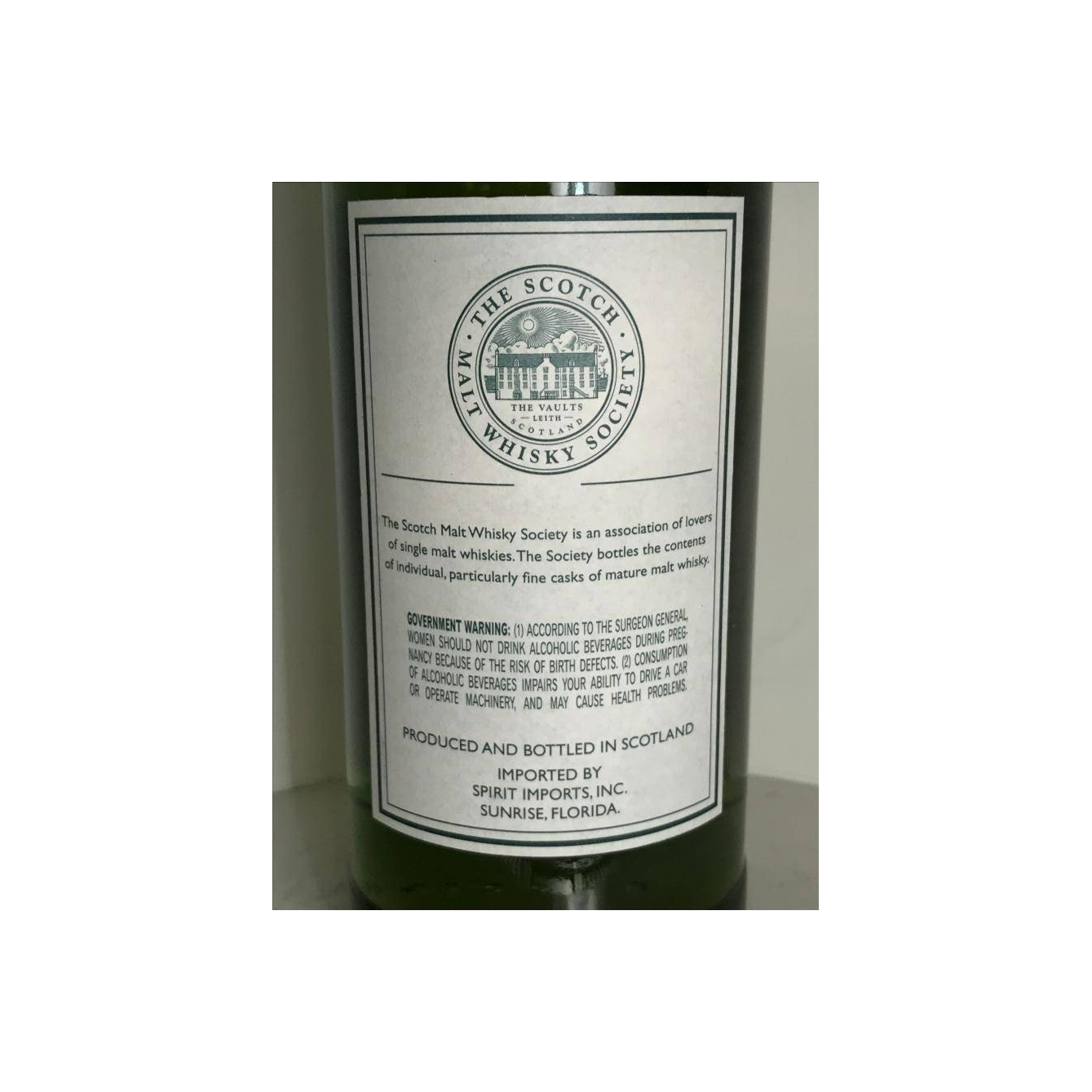 The Scotch Malt Whisky Society 1998 9 Years Single Malt Whisky 2