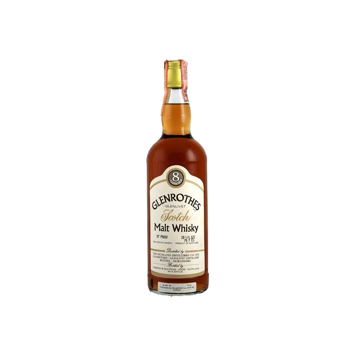 The Glenrothes 8 Years Single Malt Whisky