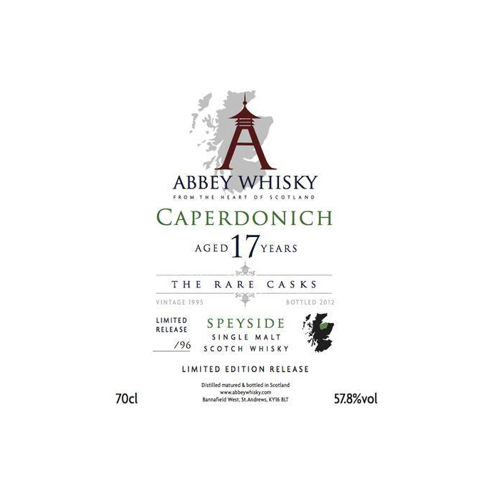 Caperdonich 1995 17 Years Single Malt Whisky 2