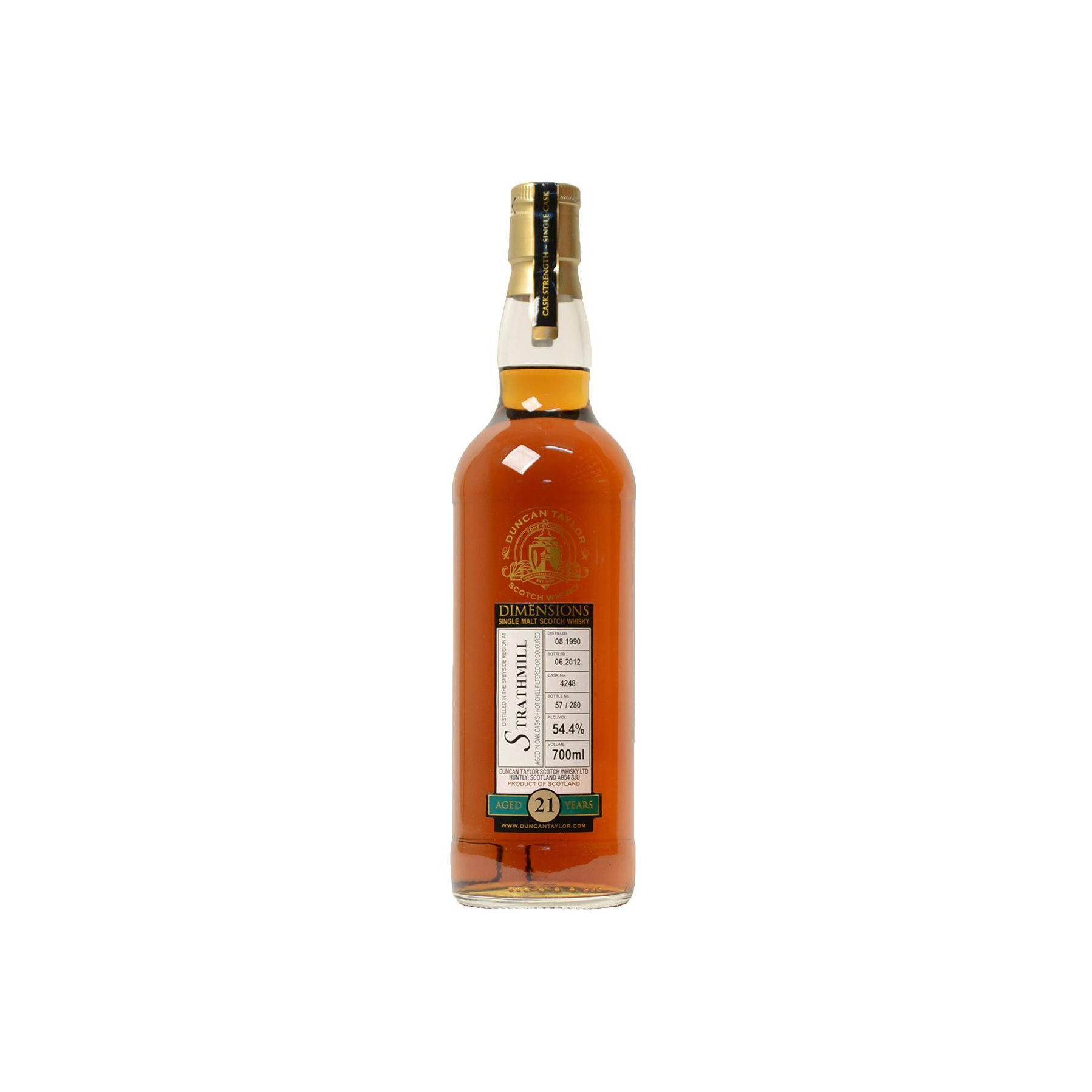 Strathmill Dimensions 1990 21 Years Single Malt Whisky