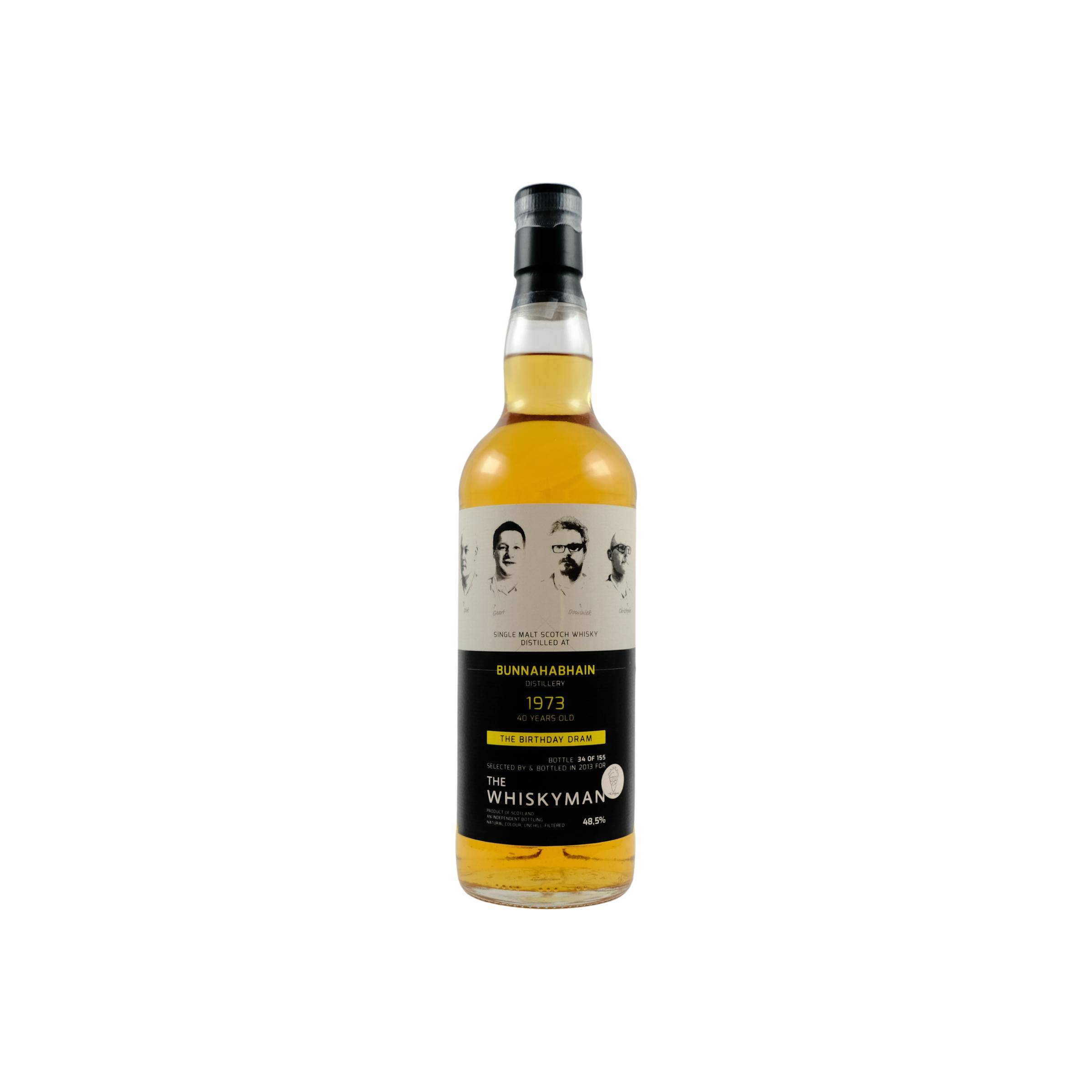 Bunnahabhain 1973 40 Years Single Malt Whisky