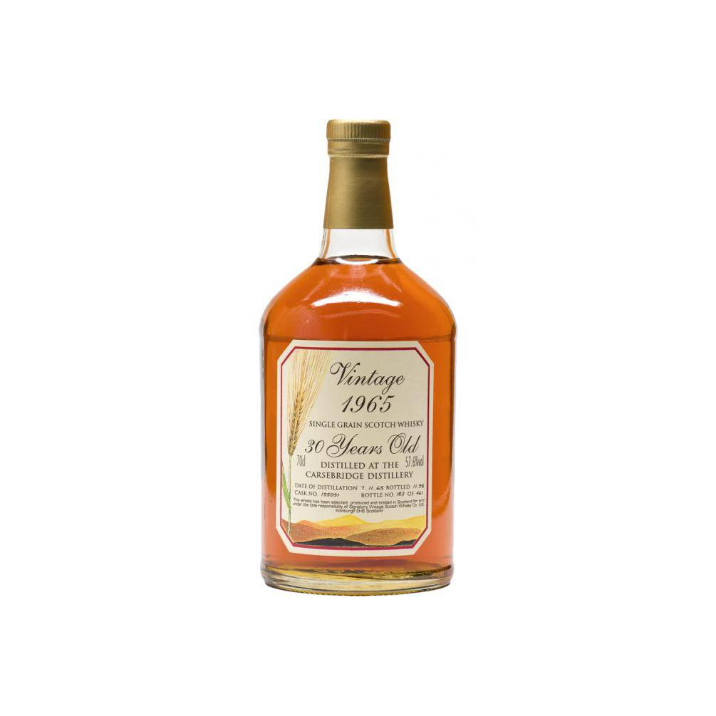 Carsebridge Vintage Collection - Dumpy 1965 30 Years Single Grain Whisky
