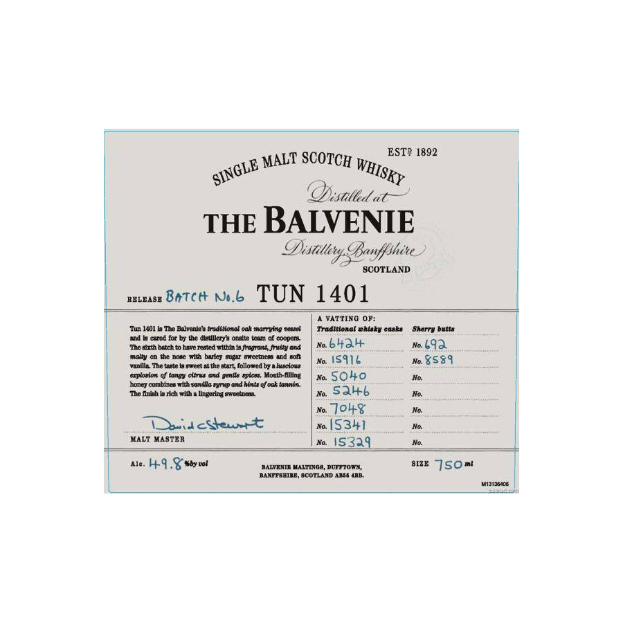 The Balvenie Single Malt Whisky 2