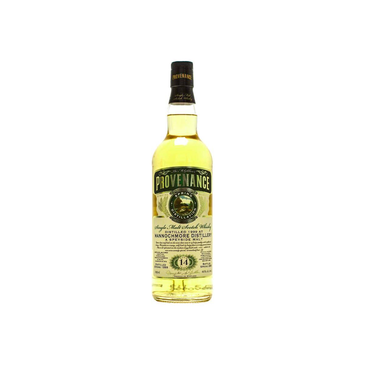 Mannochmore McGibbon's Provenance 1999 14 Years Single Malt Whisky