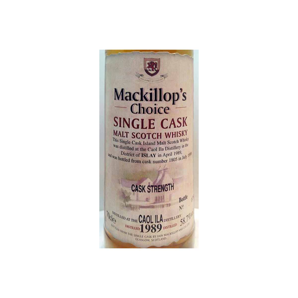 Caol Ila 1989 10 Years Single Malt Whisky 2
