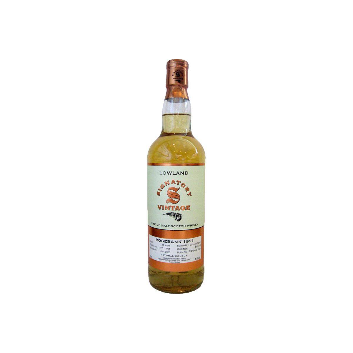 Rosebank Vintage Collection 1991 14 Years Single Malt Whisky