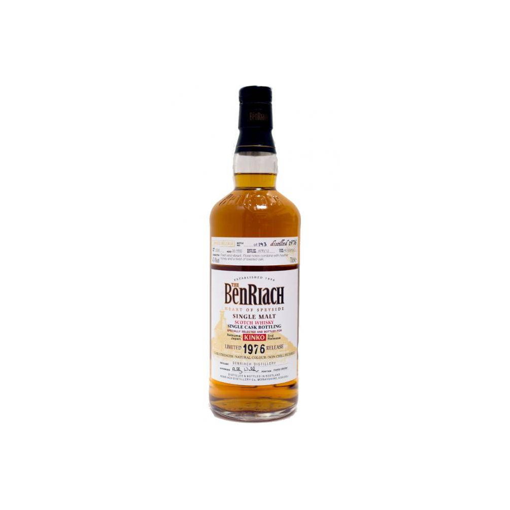 BenRiach Individual Cask Bottling 1976 35 Years Single Malt Whisky