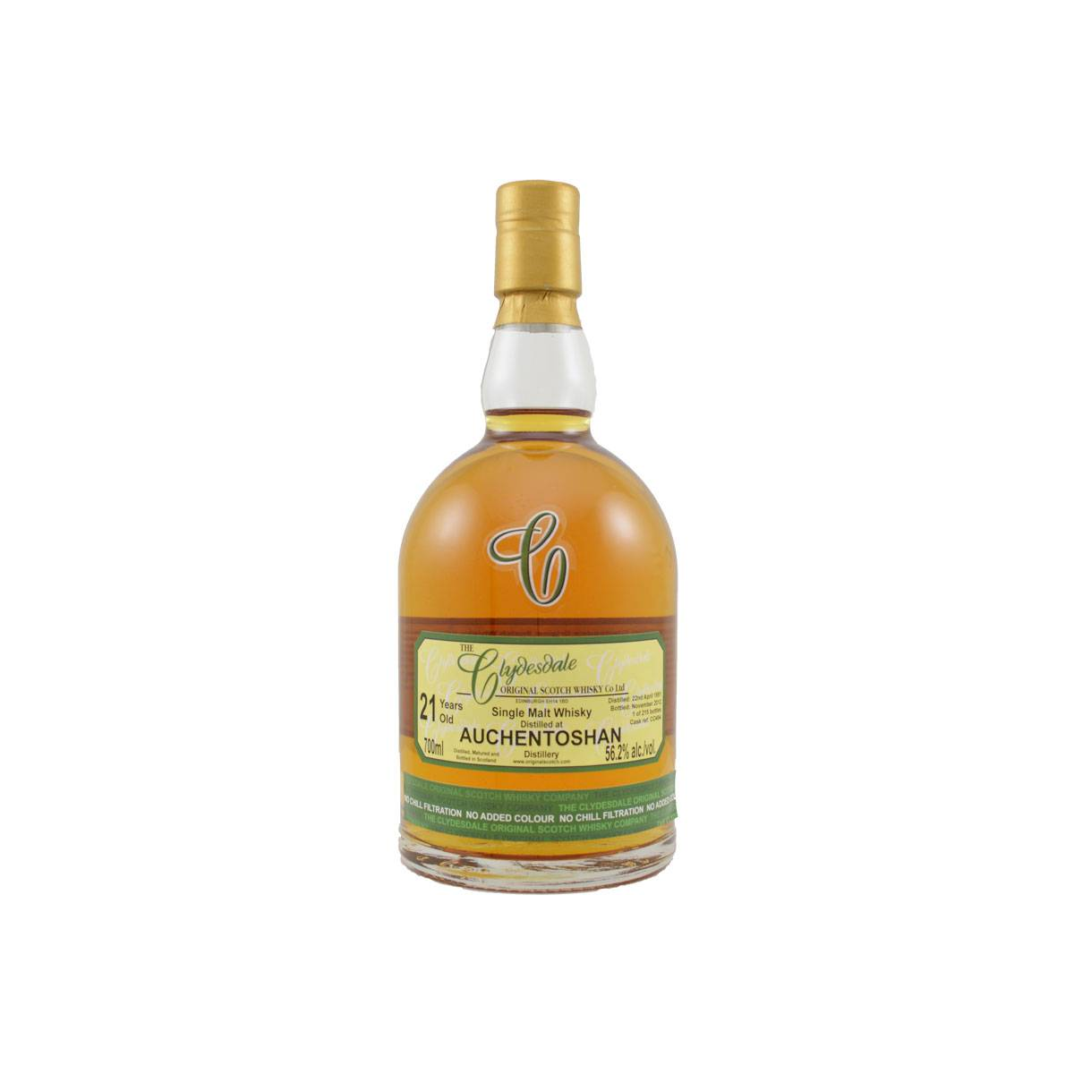 Auchentoshan 1991 21 Years Single Malt Whisky