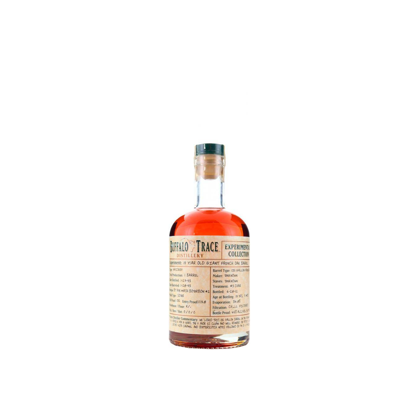 Buffalo Trace 1993 19 Years Bourbon Whisky