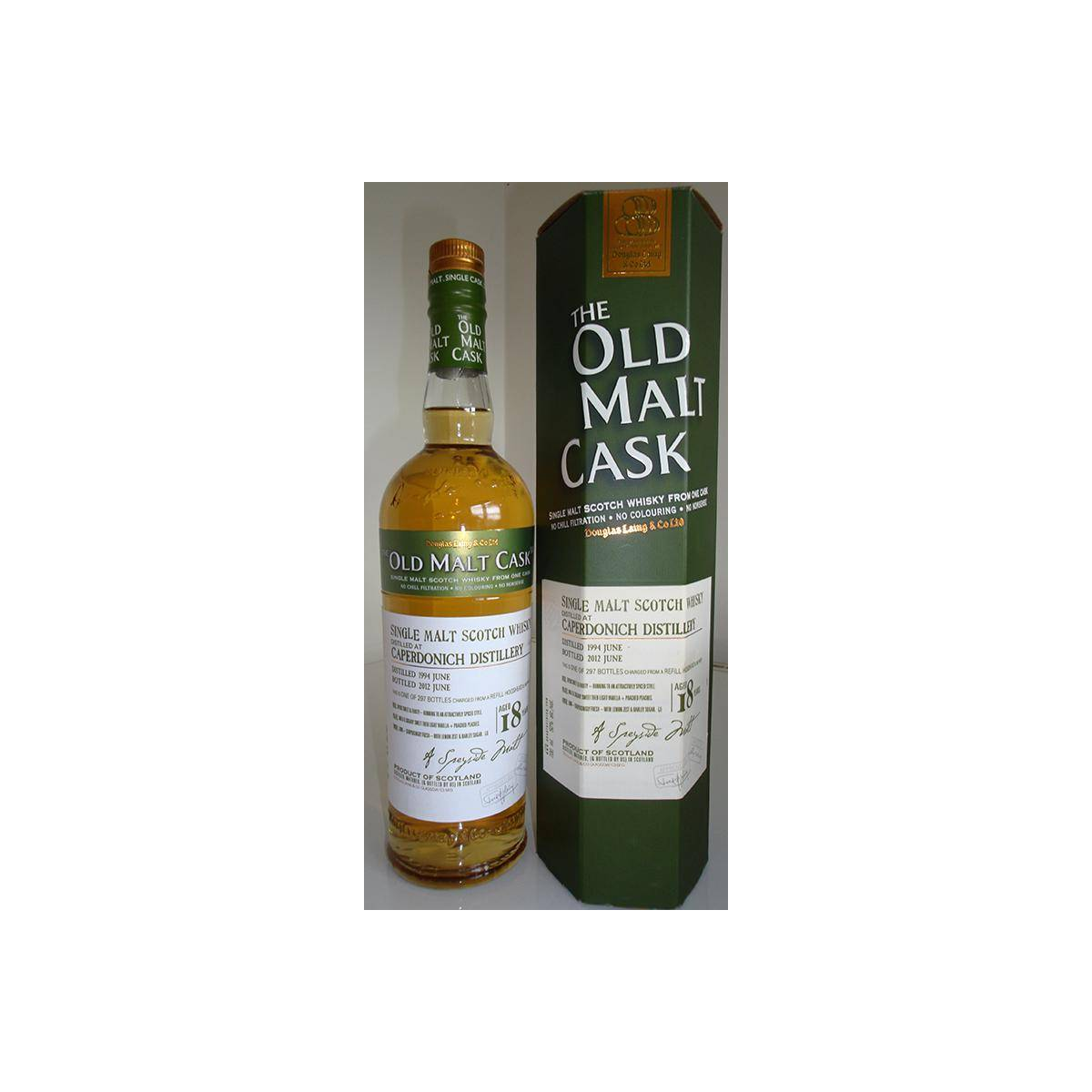 Caperdonich Old Malt Cask 1994 18 Years Single Malt Whisky 3