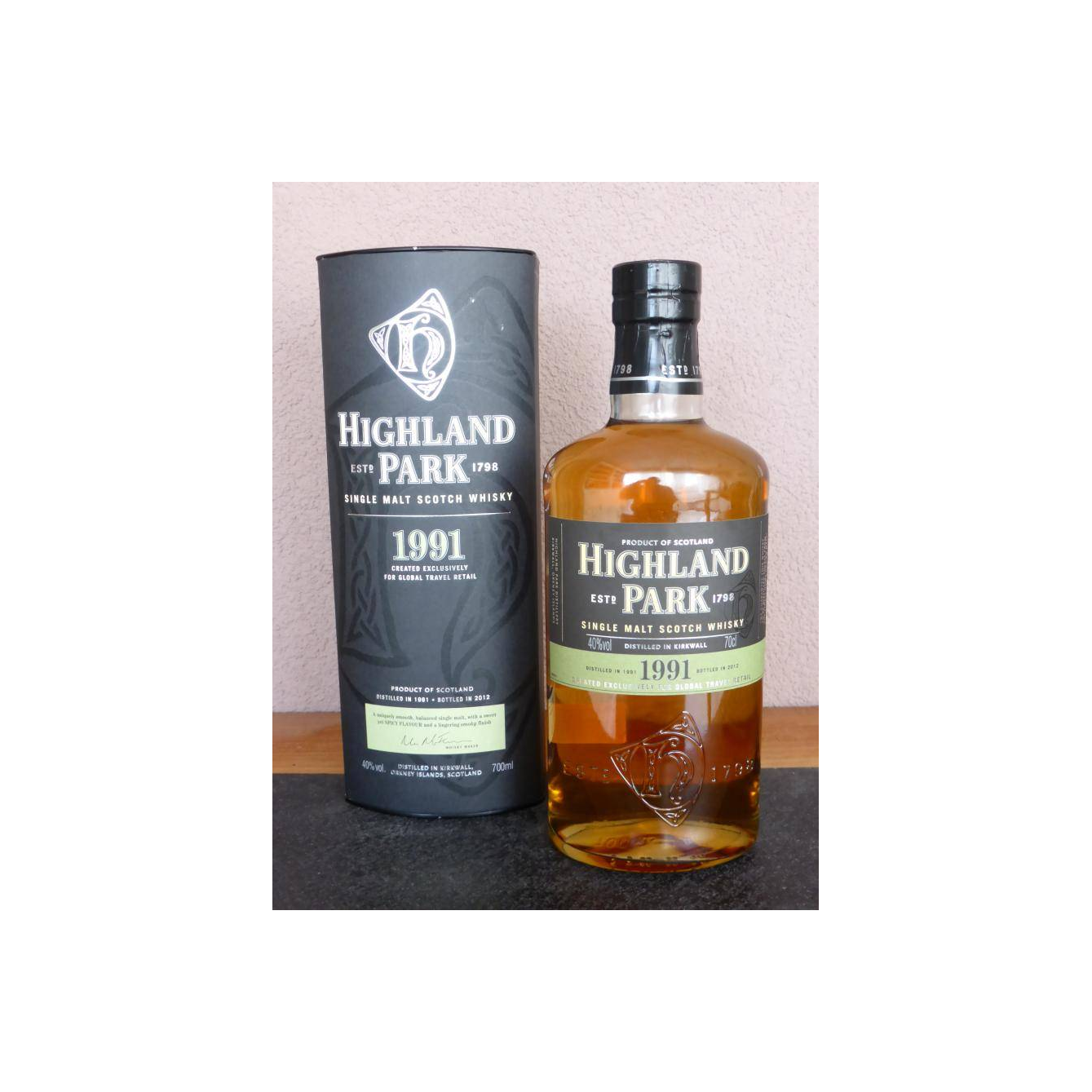 Highland Park 1991 21 Years Single Malt Whisky 2