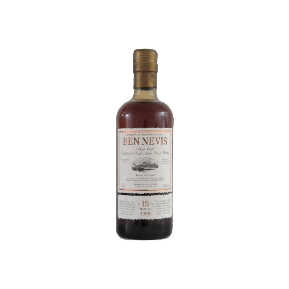 Ben Nevis Single Cask 1998 15 Years Single Malt Whisky