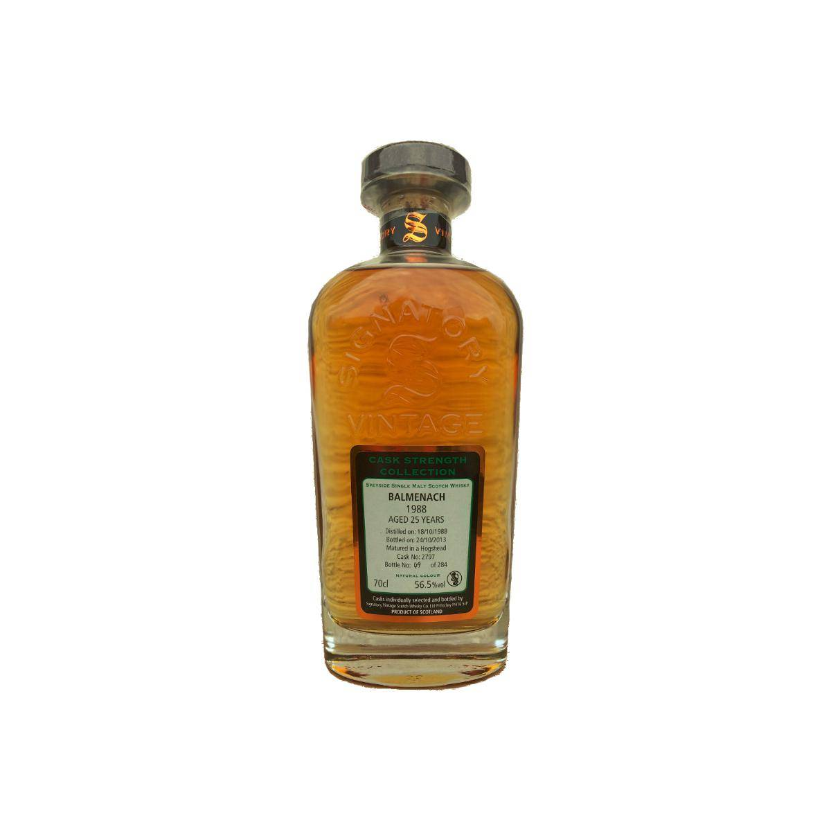 Balmenach Cask Strength Collection 1988 25 Years Single Malt Whisky