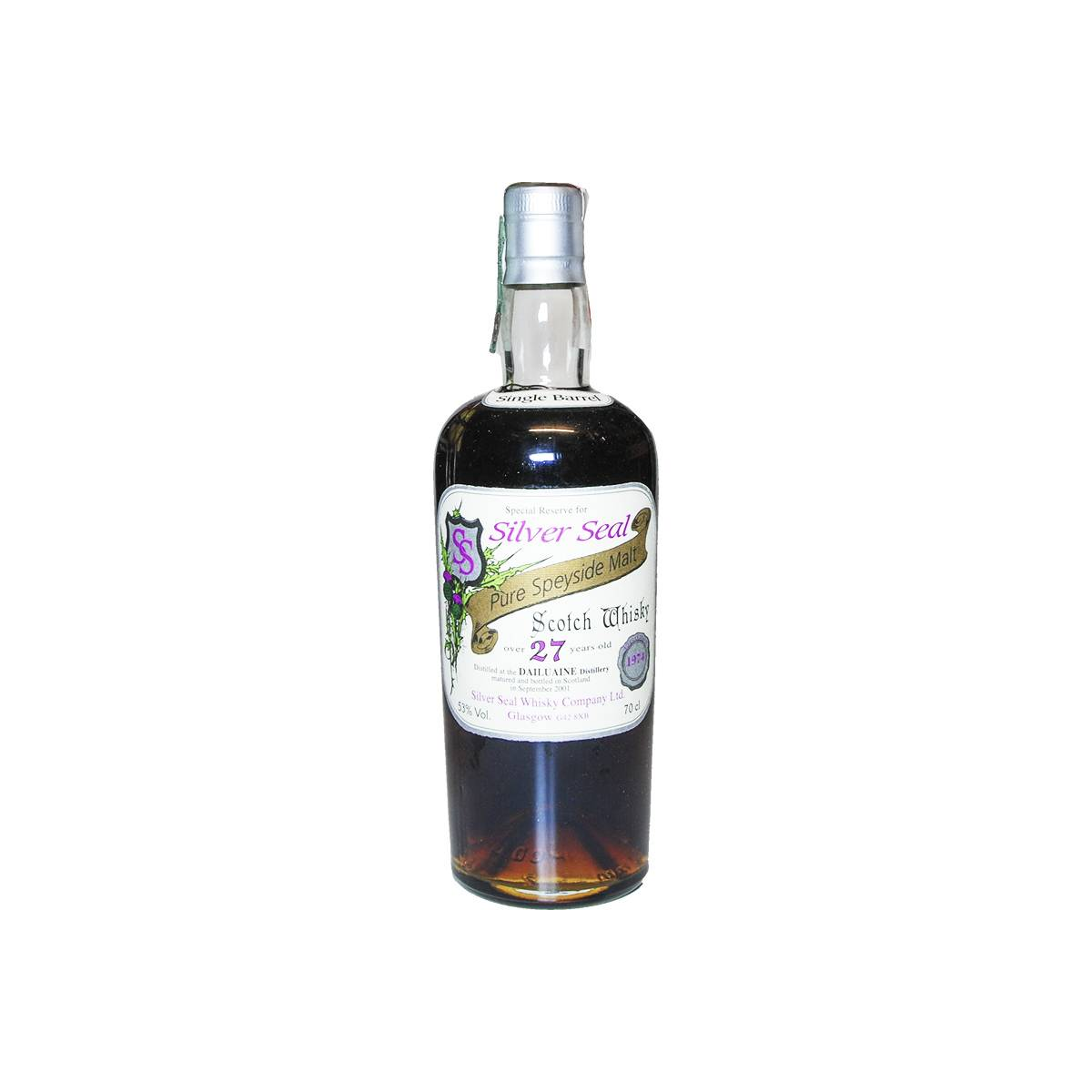 Dailuaine Single Cask 1974 27 Years Single Malt Whisky