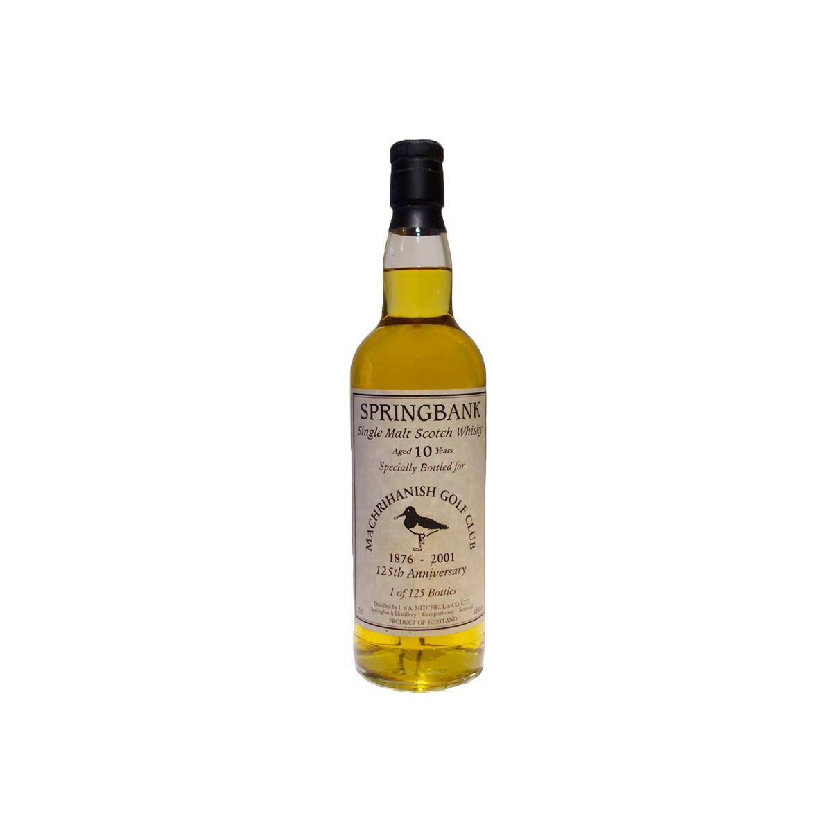Springbank Private Bottling 10 Years Single Malt Whisky
