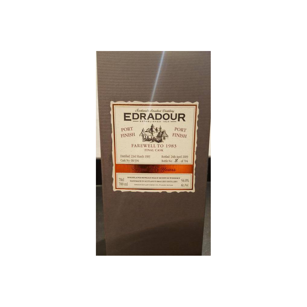 Edradour 1983 26 Years Single Malt Whisky 2