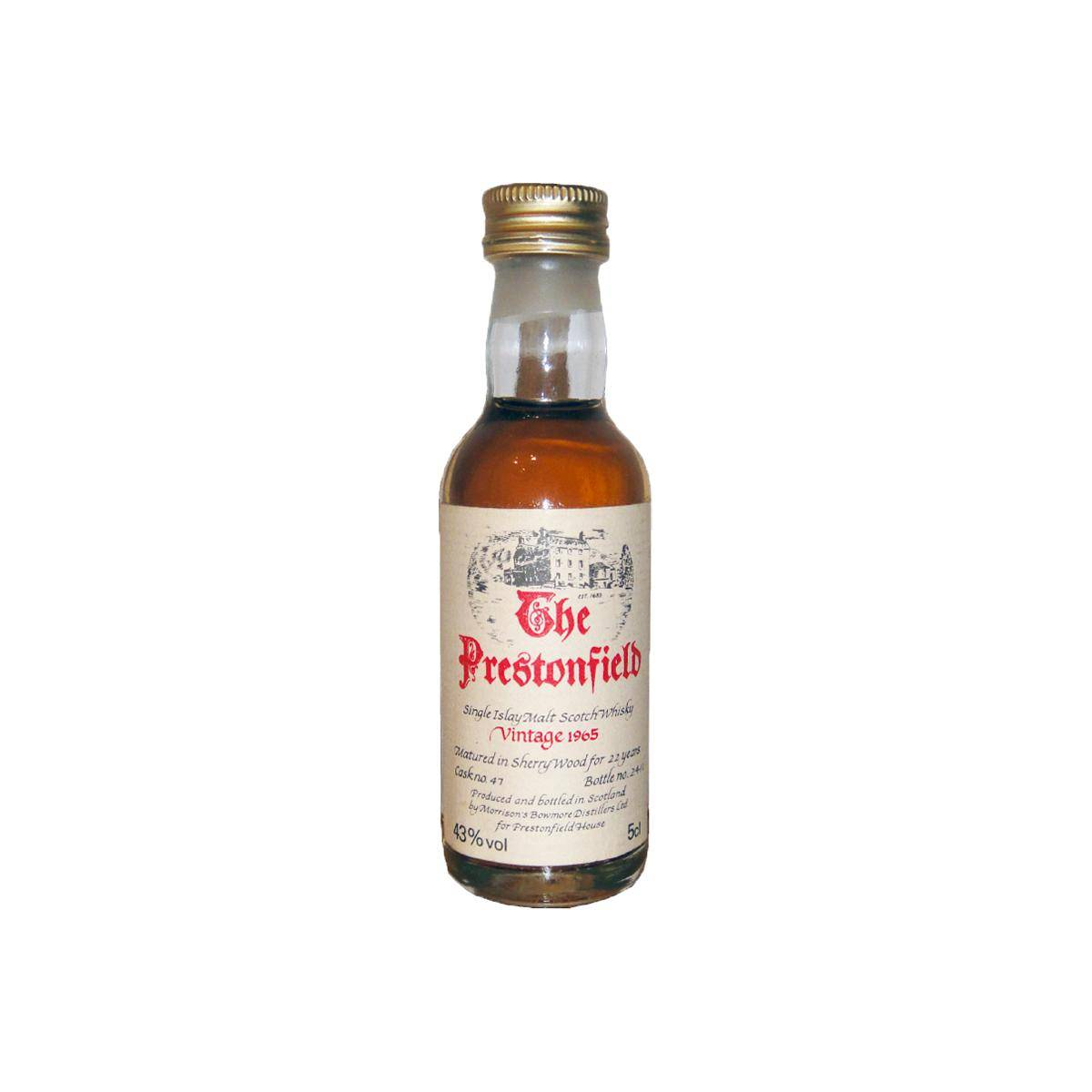 Bowmore 1965 22 Years Single Malt Whisky 2
