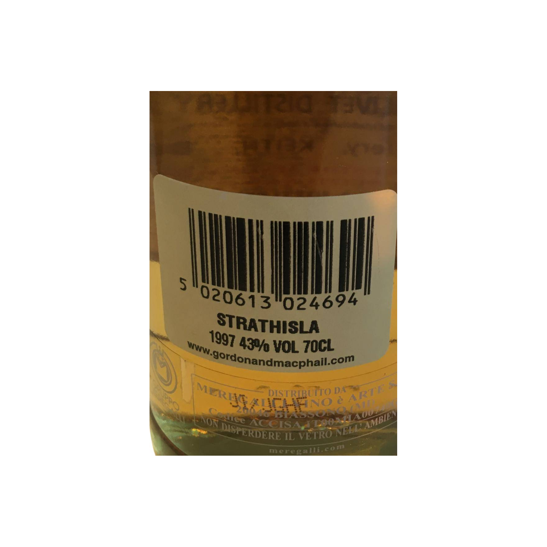 Strathisla Licensed Bottling 1997 12 Years Single Malt Whisky 2