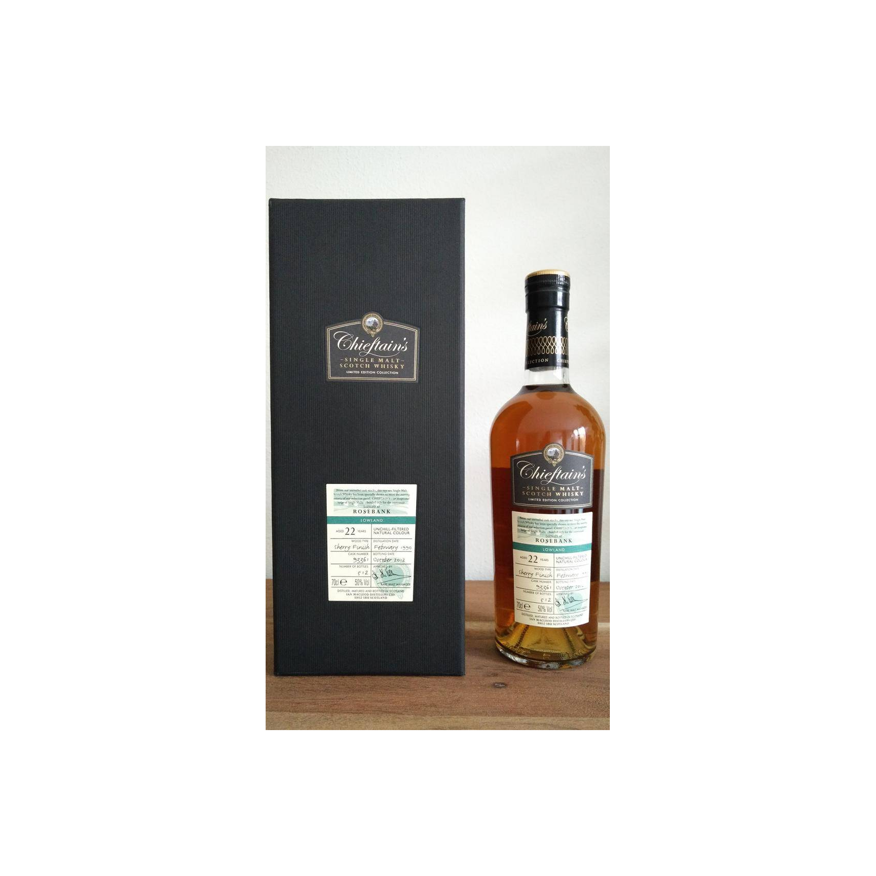 Rosebank 1990 22 Years Single Malt Whisky 2