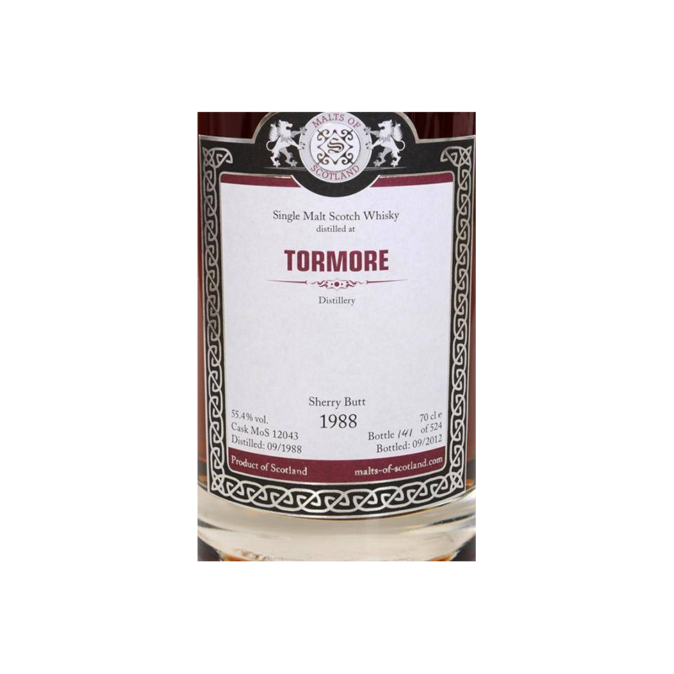 Tormore 1988 24 Years Single Malt Whisky