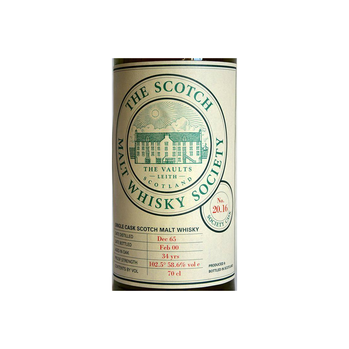 The Scotch Malt Whisky Society 1965 34 Years Single Malt Whisky 2