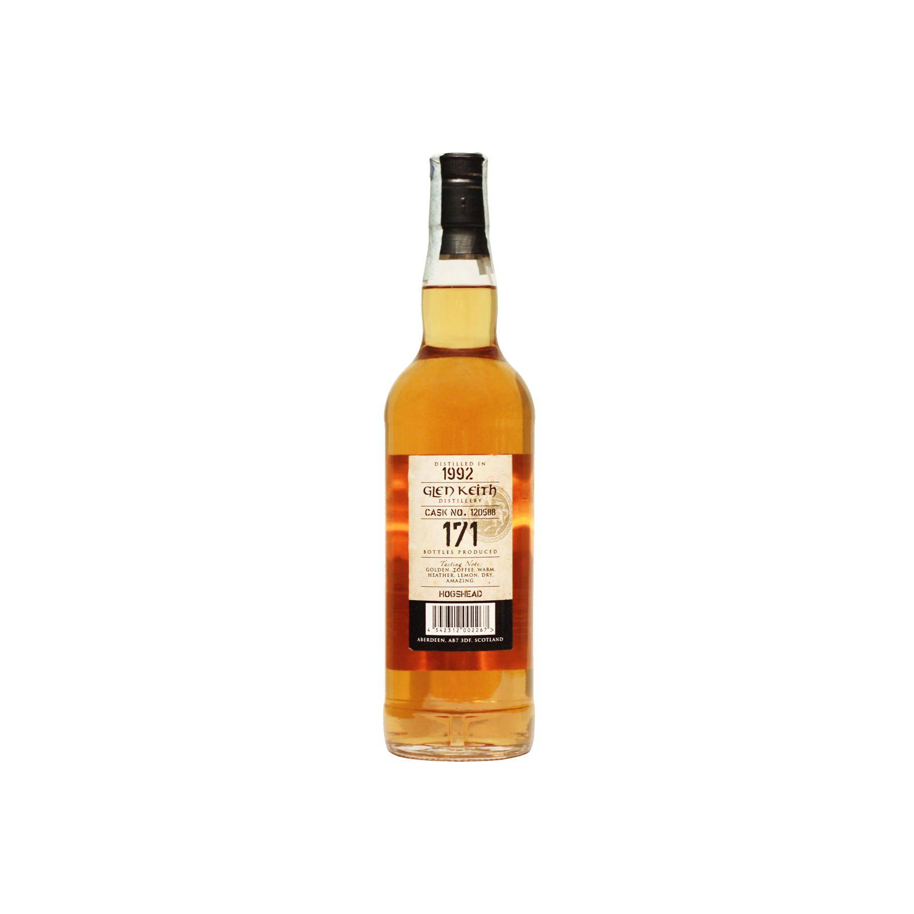 Glen Keith 1992 20 Years Single Malt Whisky 2
