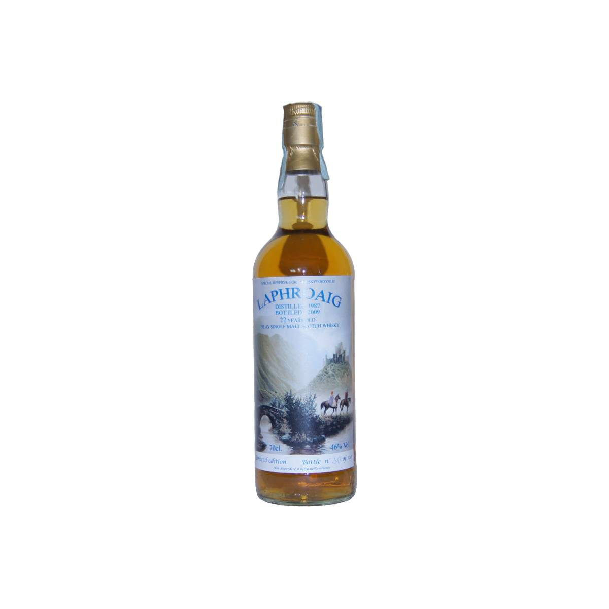 Laphroaig 1987 22 Years Single Malt Whisky