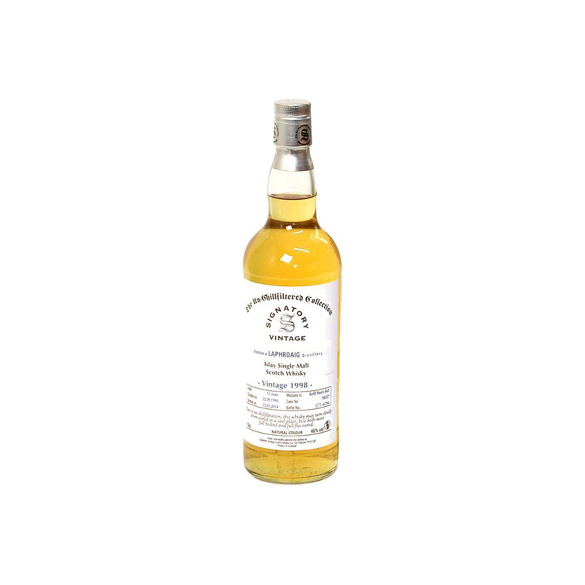 Laphroaig The Un-Chillfiltered Collection 1998 15 Years Single Malt Whisky