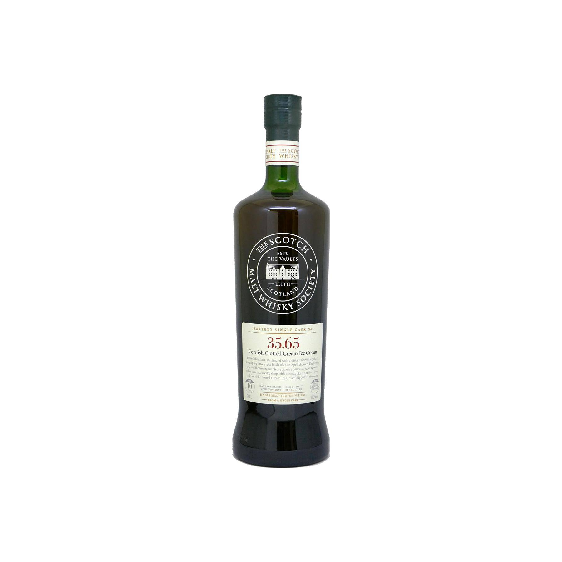 The Scotch Malt Whisky Society 2001 10 Years Single Malt Whisky