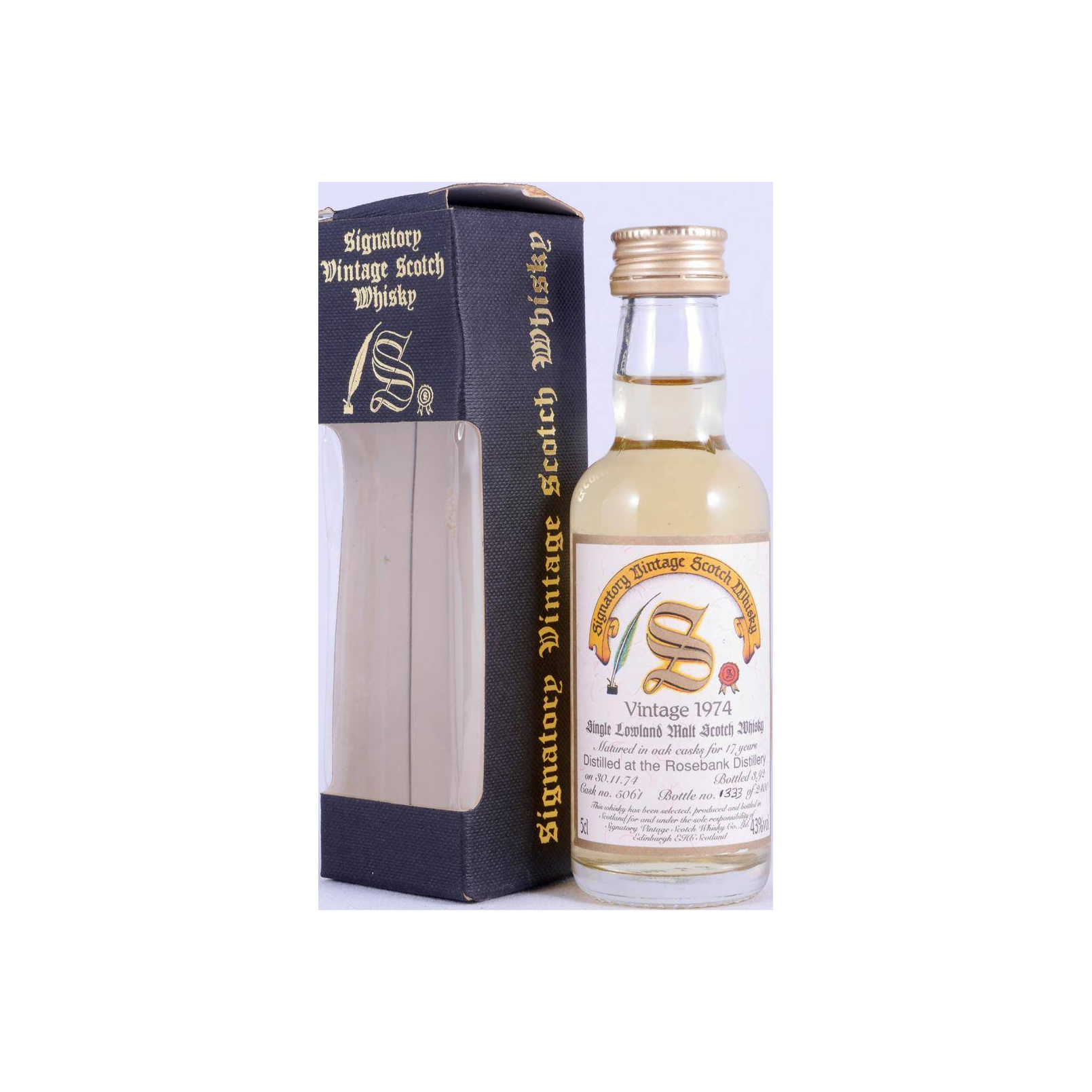 Rosebank 1974 17 Years Single Malt Whisky 2