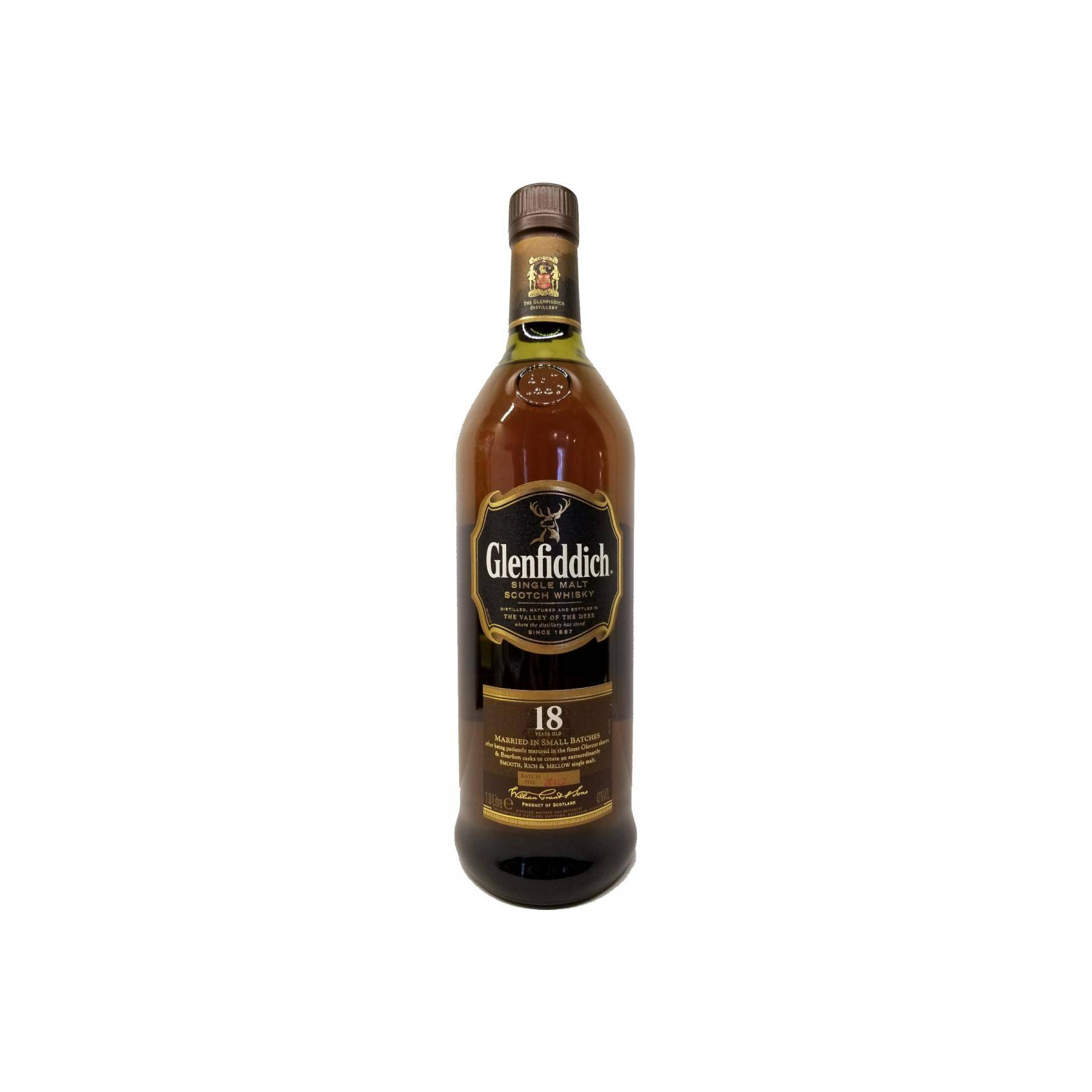Glenfiddich 18 Years Single Malt Whisky