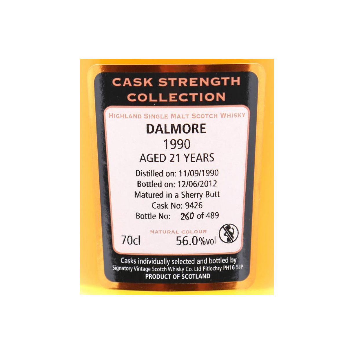 The Dalmore Cask Strength Collection 1990 21 Years Single Malt Whisky 2
