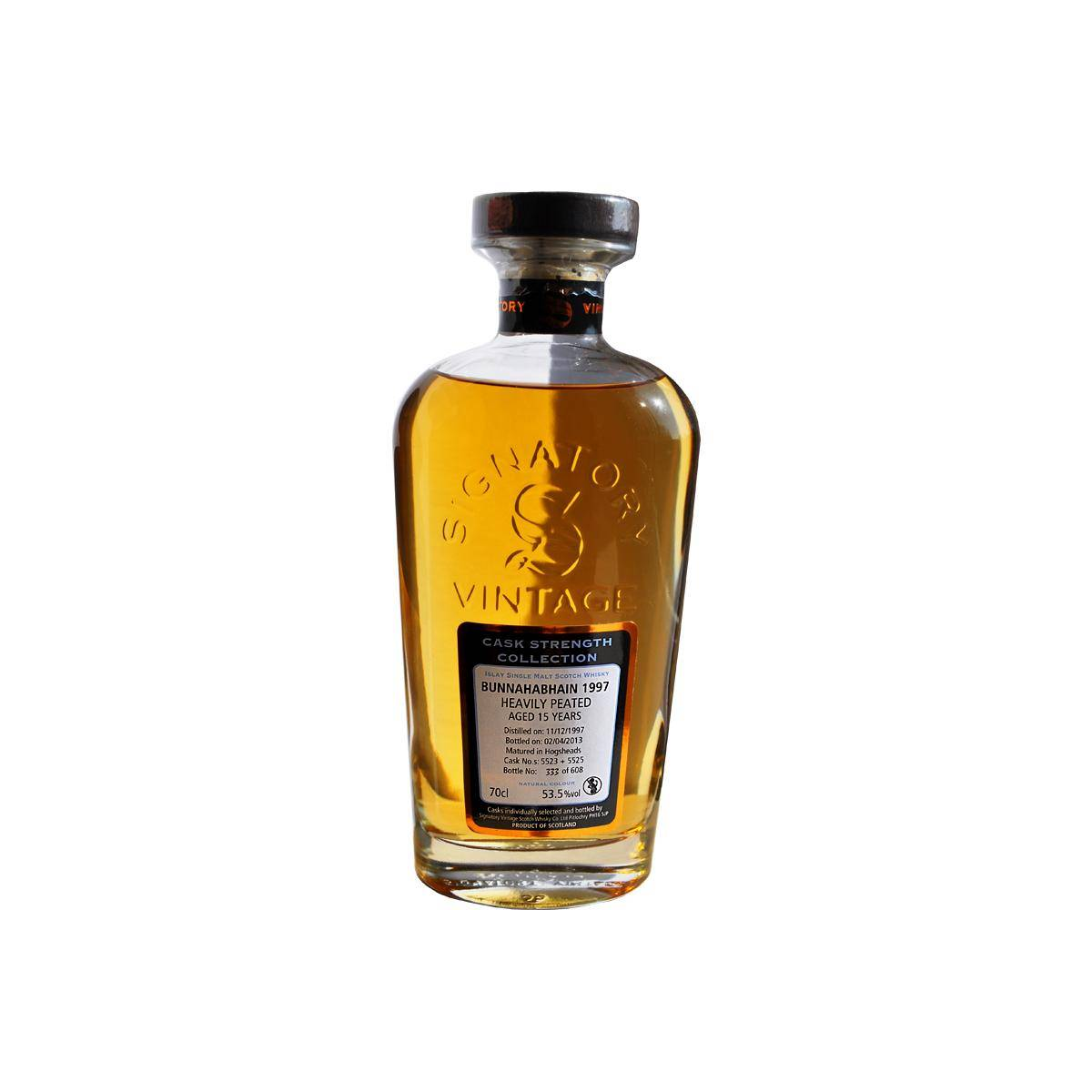 Bunnahabhain Cask Strength Collection 1997 15 Years Single Malt Whisky