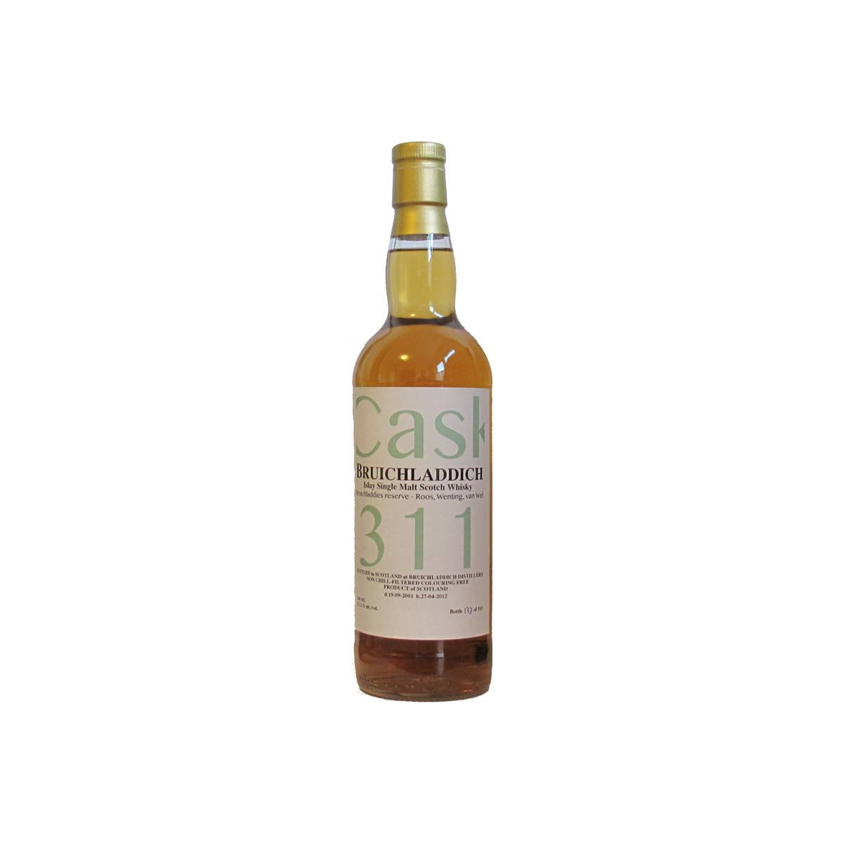 Bruichladdich 2001 10 Years Single Malt Whisky