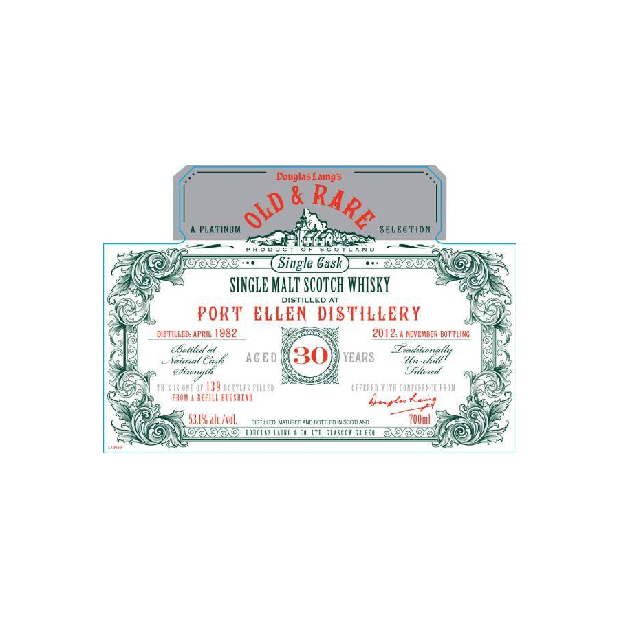 Port Ellen 1982 30 Years Single Malt Whisky