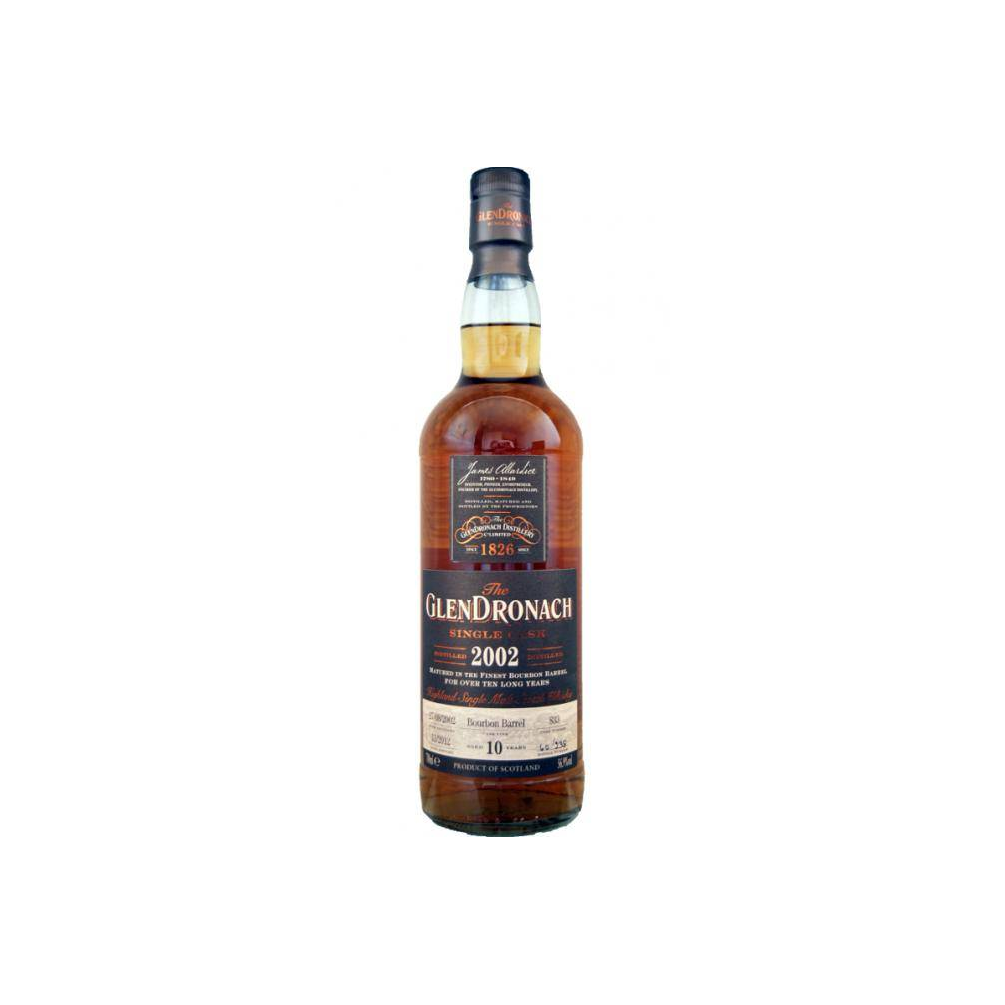 GlenDronach Single Cask 2002 10 Years Single Malt Whisky