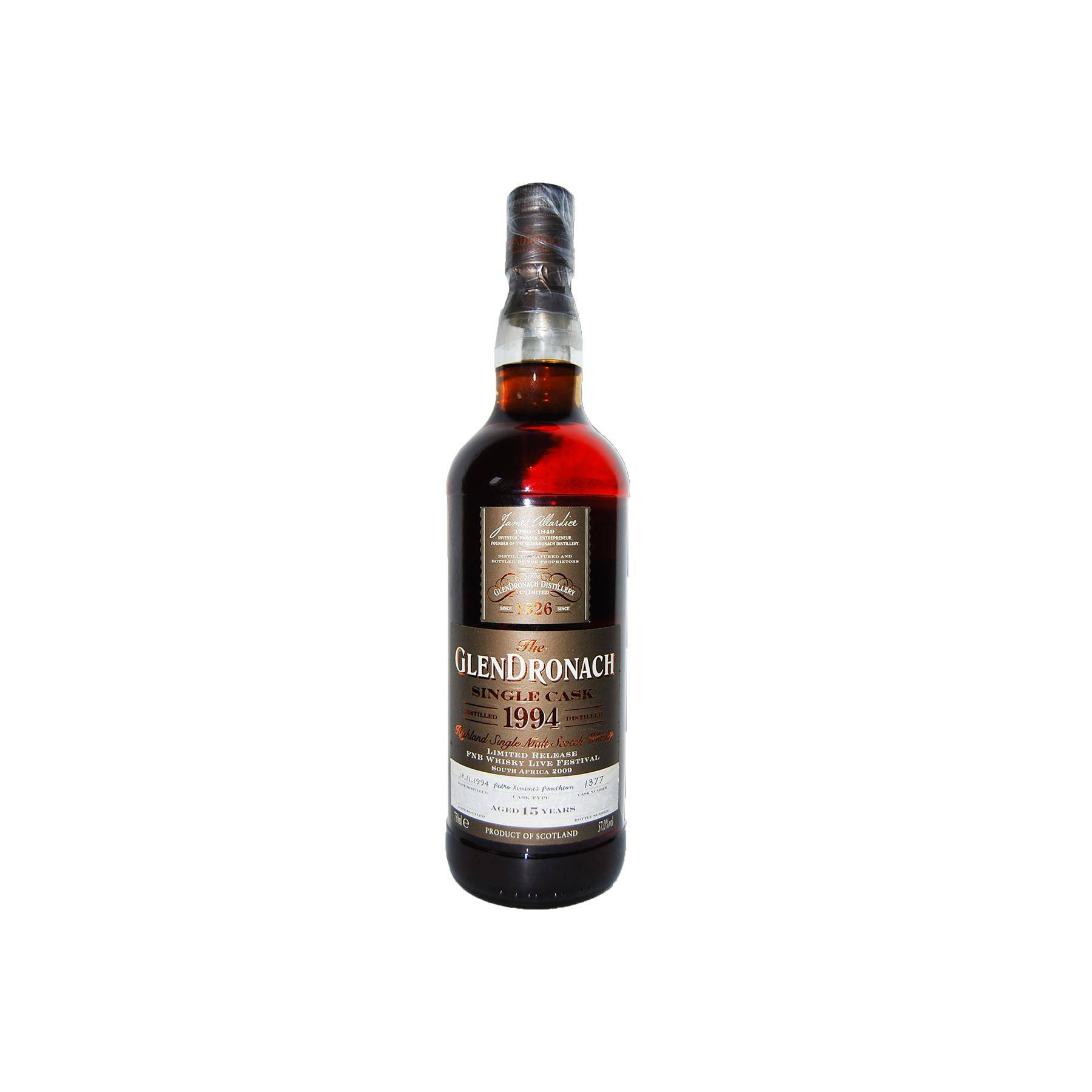 GlenDronach Single Cask 1994 15 Years Single Malt Whisky