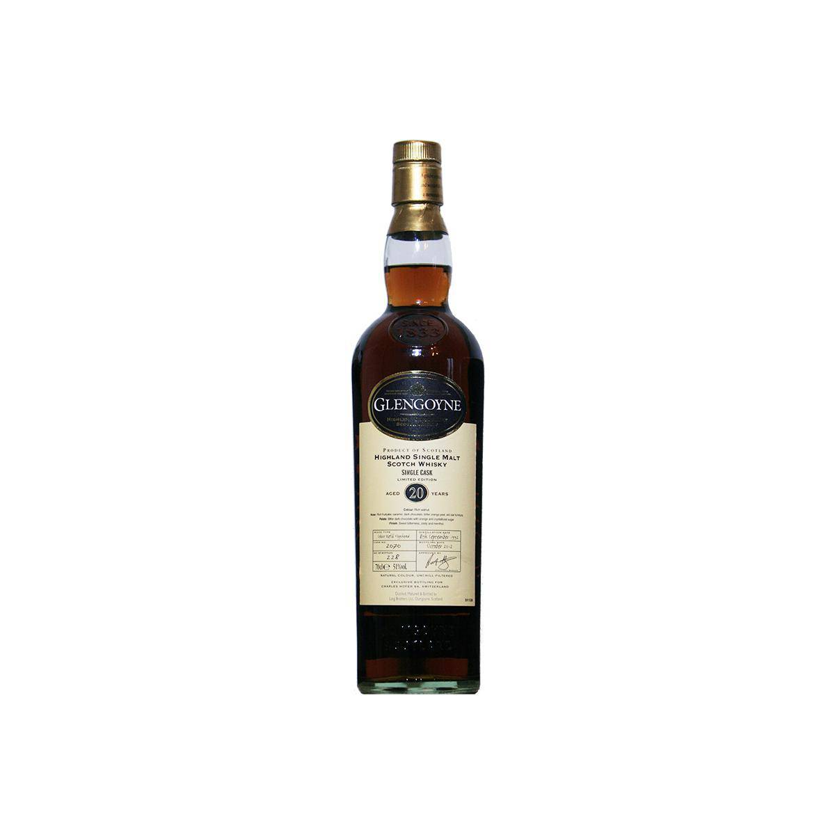 Glengoyne Single Cask 1992 20 Years Single Malt Whisky