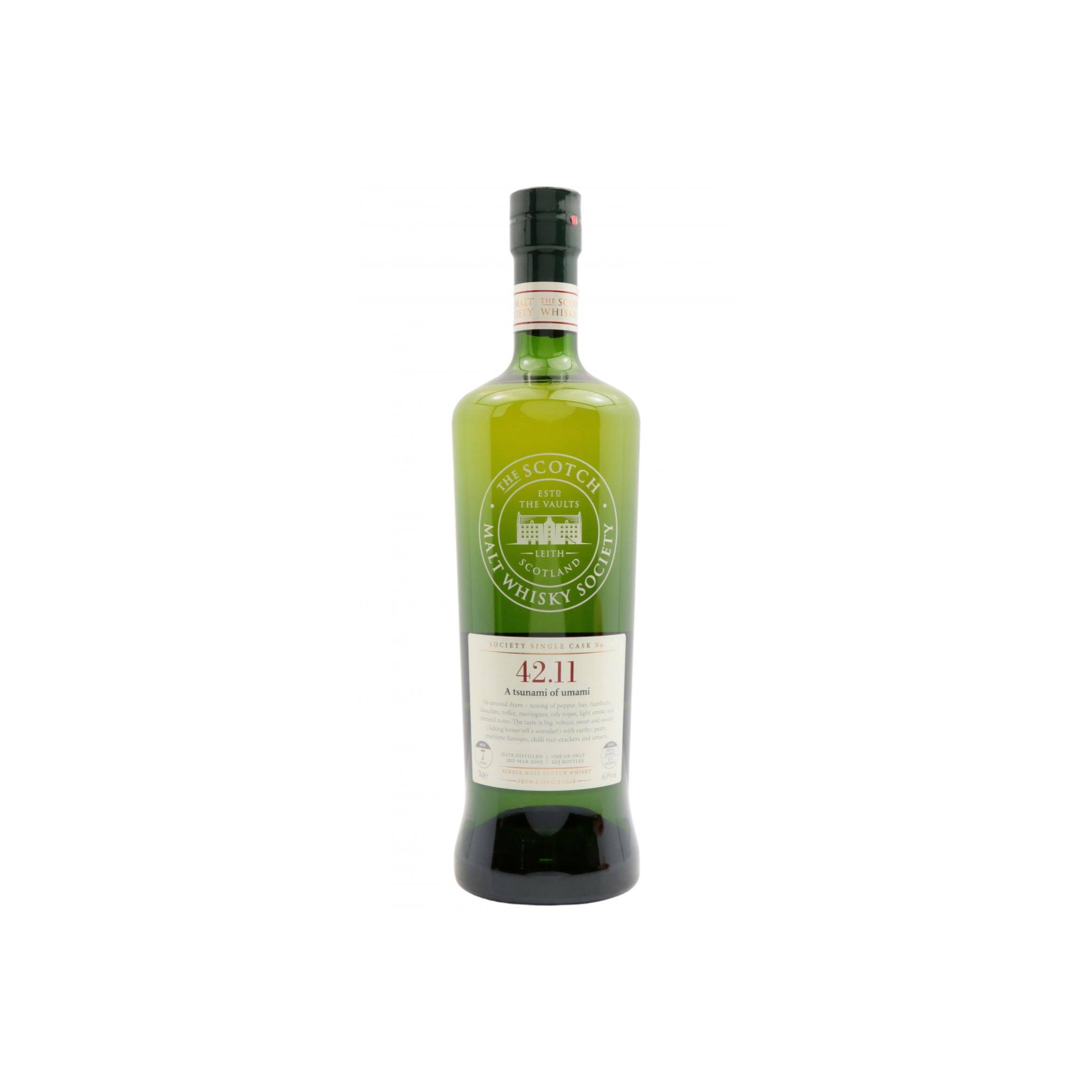 The Scotch Malt Whisky Society 2005 7 Years Single Malt Whisky