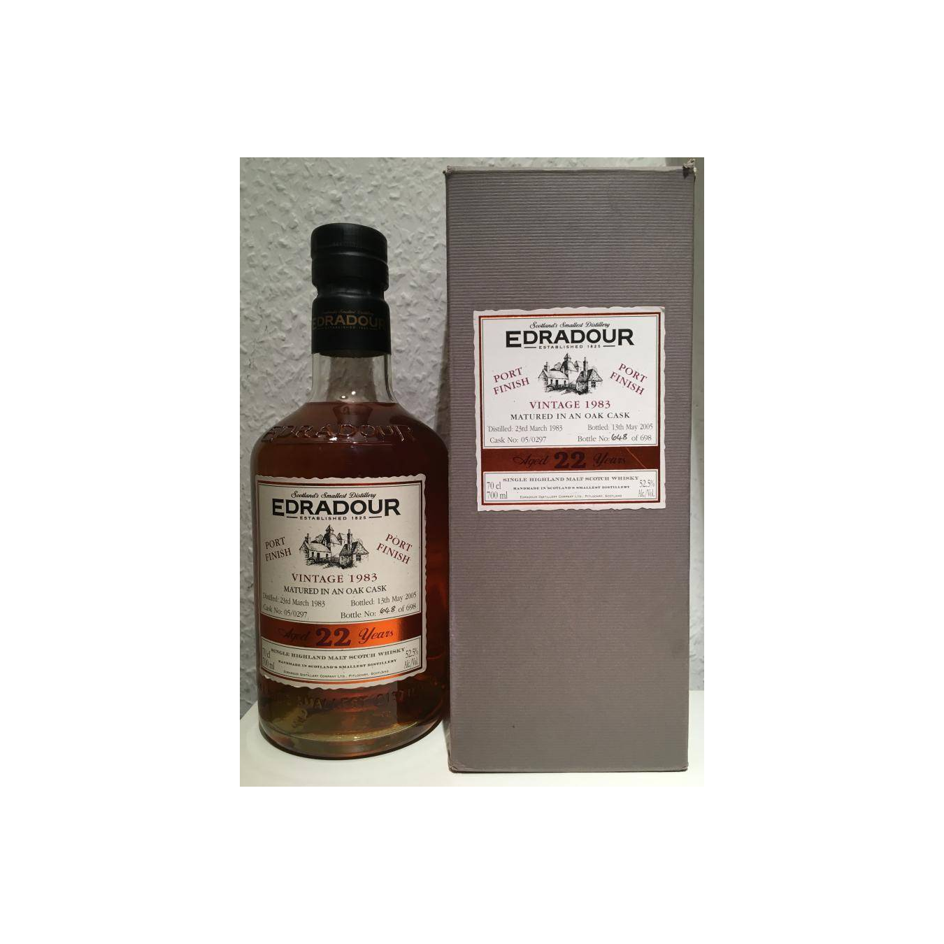Edradour 1983 22 Years Single Malt Whisky 3