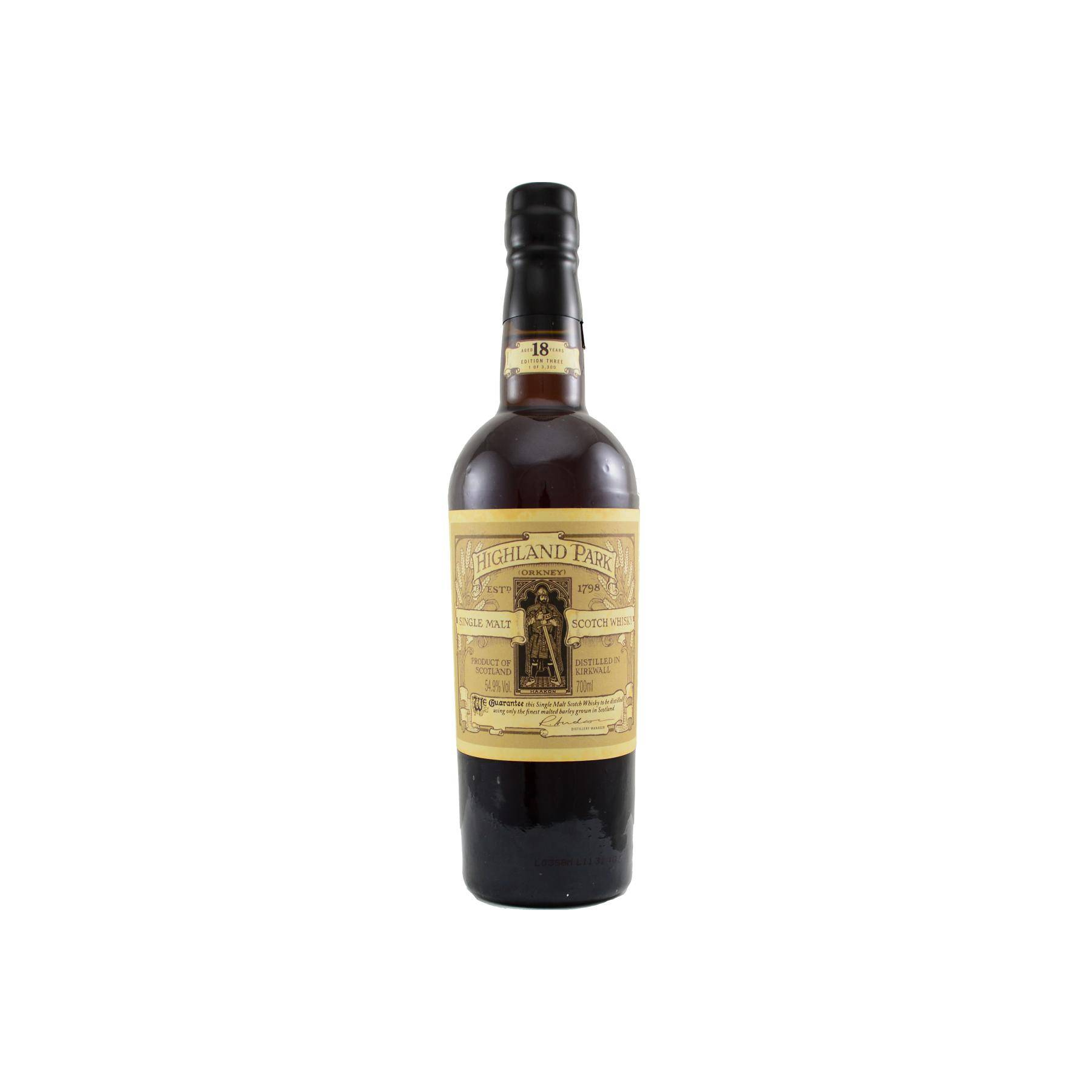 Highland Park 1993 18 Years Single Malt Whisky