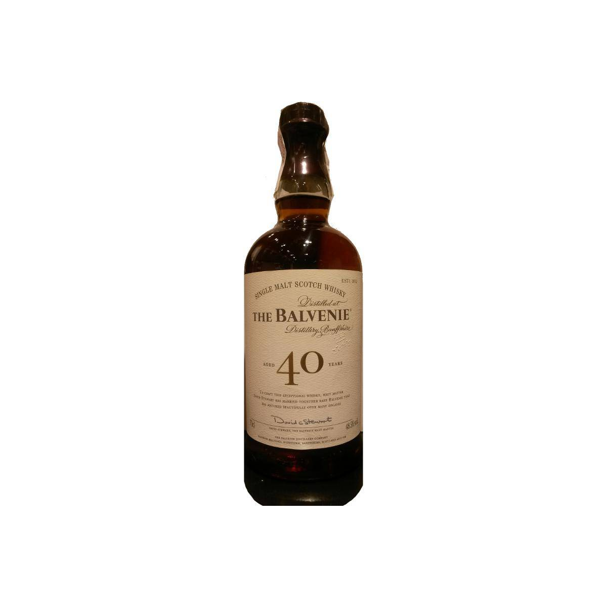 The Balvenie 40 Years Single Malt Whisky