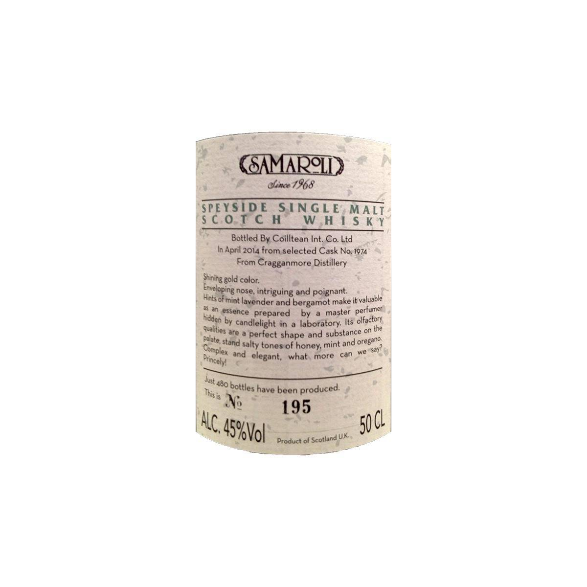 Cragganmore 1993 20 Years Single Malt Whisky