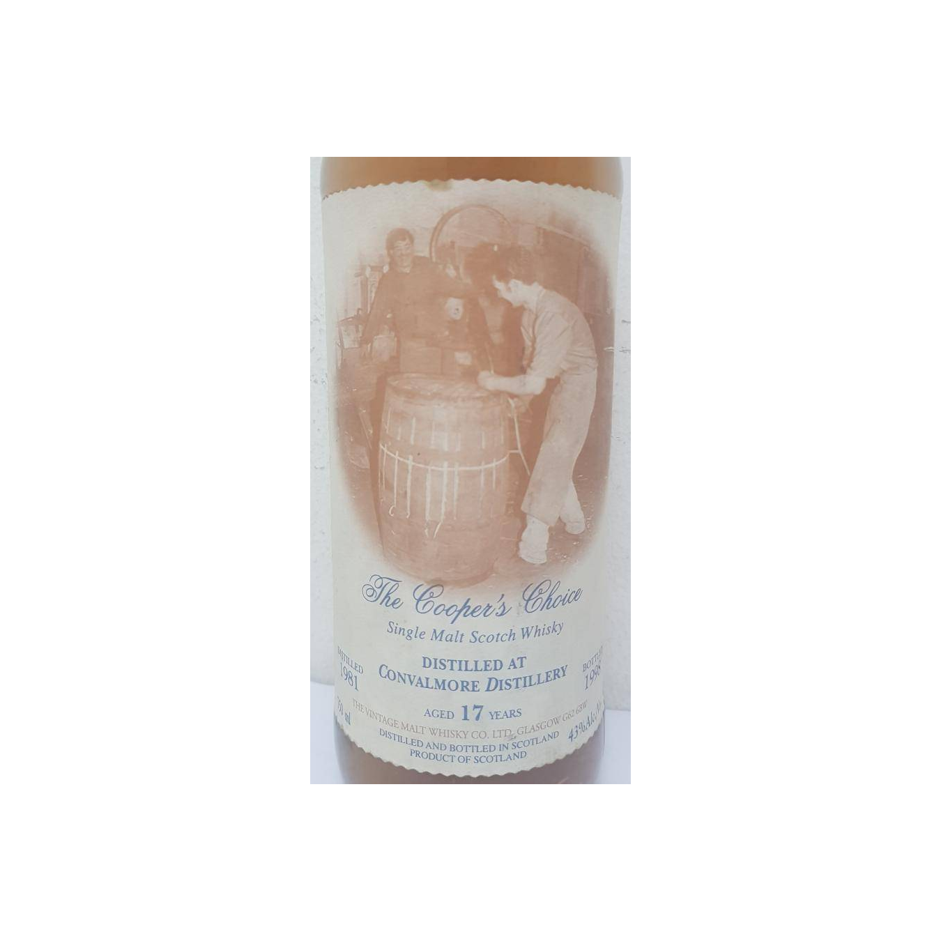 Convalmore The Cooper's Choice 1981 17 Years Single Malt Whisky 3